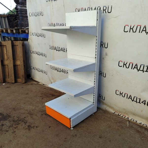 Купить Стеллаж торговый белый 66/174 3п50 осн 60