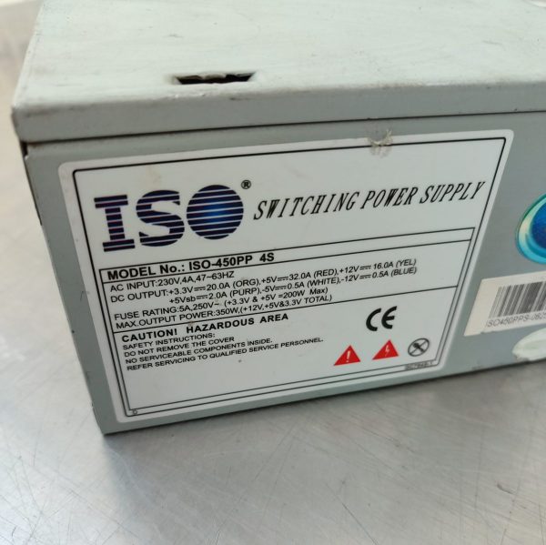Купить Блок питания 450W ISO ISO-450PP 4S
