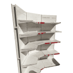 Стеллаж торговый угловой линия 180 см (тип 72)