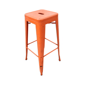 Купить Стул барный Толикс оранжевый металл