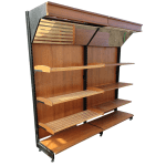 Стеллаж хлебный 254/231 сталь черный орех