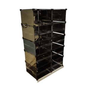 Купить Витрина стеклянные кубы 85/43/140 10 ячеек