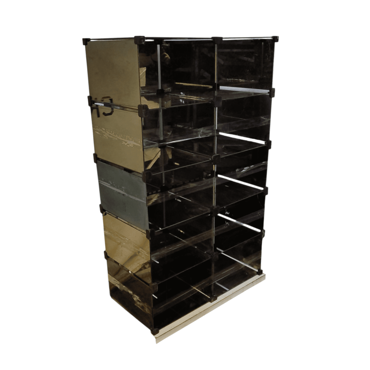 Купить Витрина стеклянные кубы 85/43/140 10 ячеек