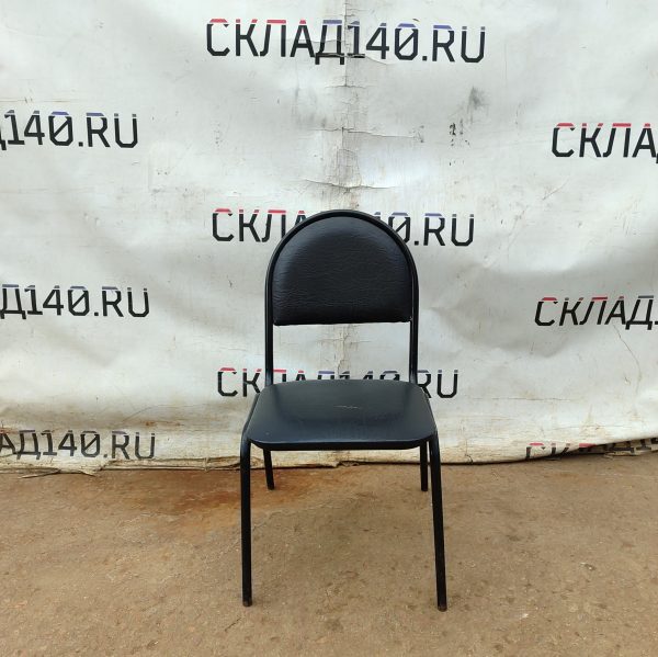 Купить Стул офисный Стандарт черный кожа