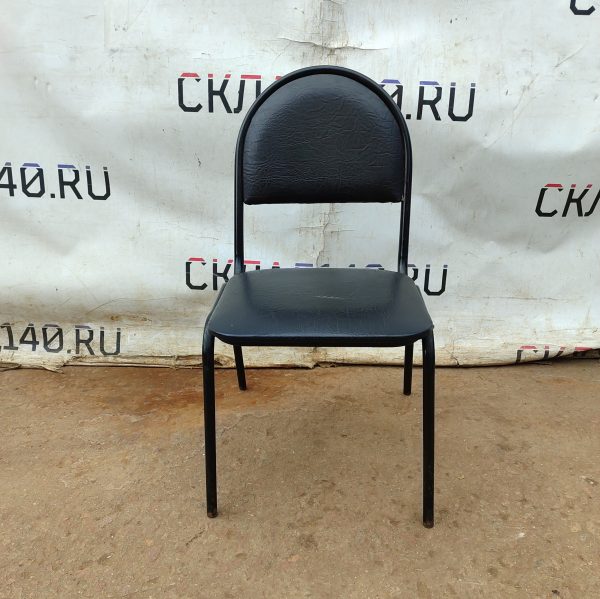 Купить Стул офисный Стандарт черный кожа