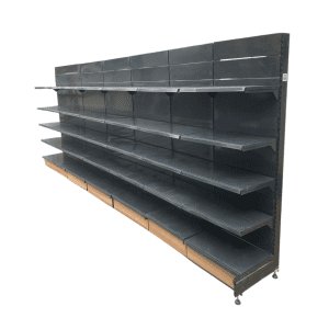 Купить Стеллаж торговый пристенный линия 500 см (тип 66)метров