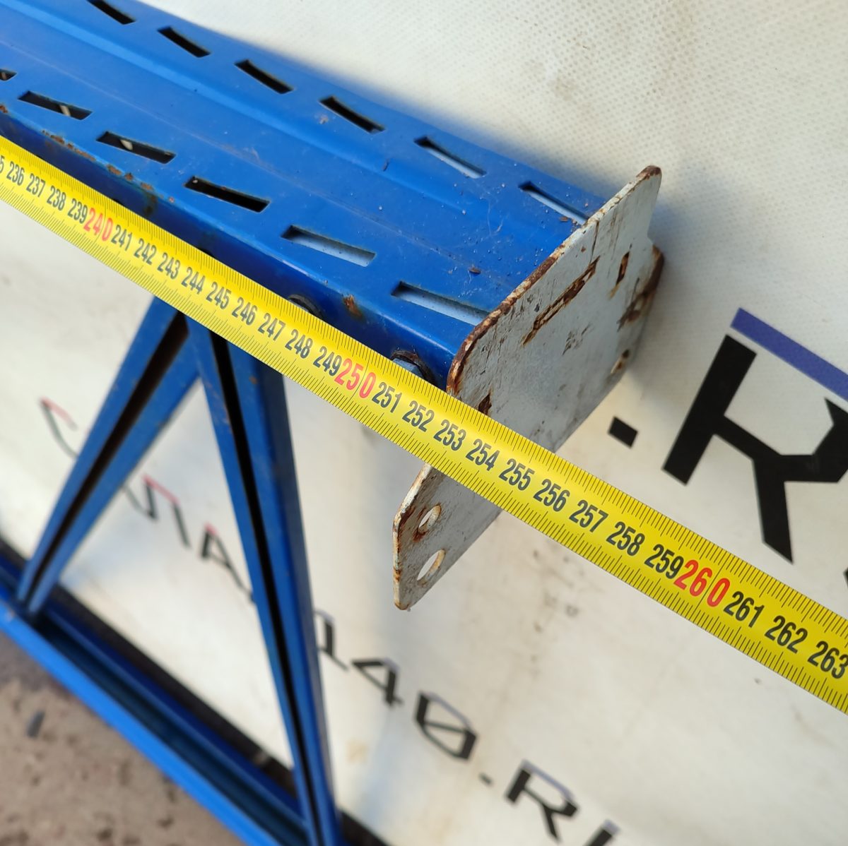 Купить Рама паллетного стеллажа STOW 250/115/8 синяя