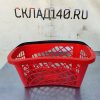 Купить Корзина пластиковая покупательская Wanzl WZL122 красная