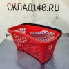 Купить Корзина пластиковая покупательская Wanzl WZL122 красная