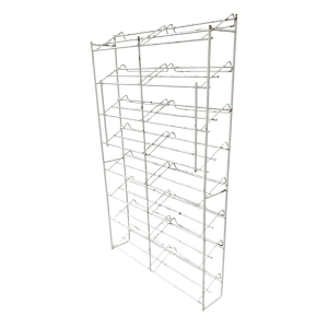 Купить Стойка прикассовая навесная 45/71 белая 8 полок