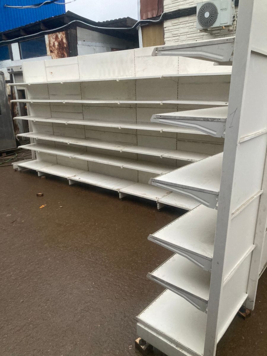 Купить Стеллаж торговый пристенный тип линия 1