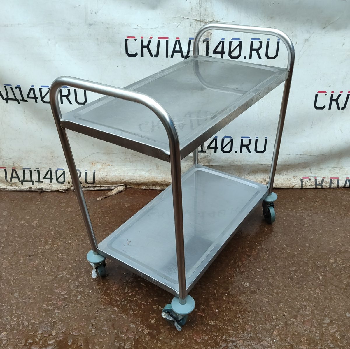 Купить Тележка сервировочная 81/46/90 2 уровня