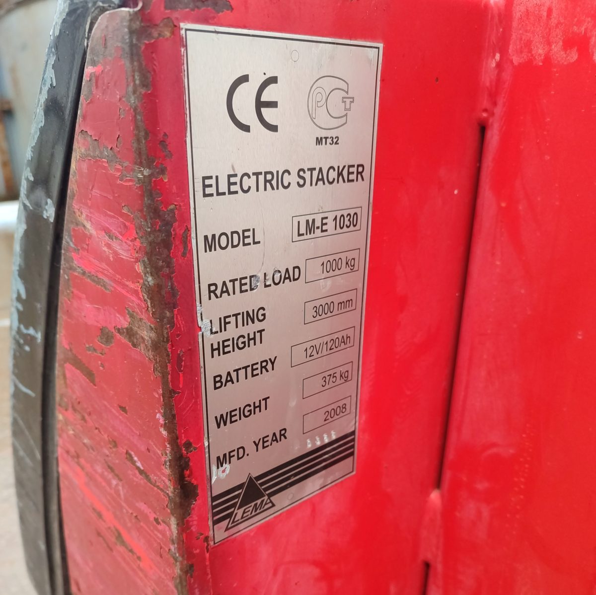 Купить Электрический штабелер Lema LM E-1030