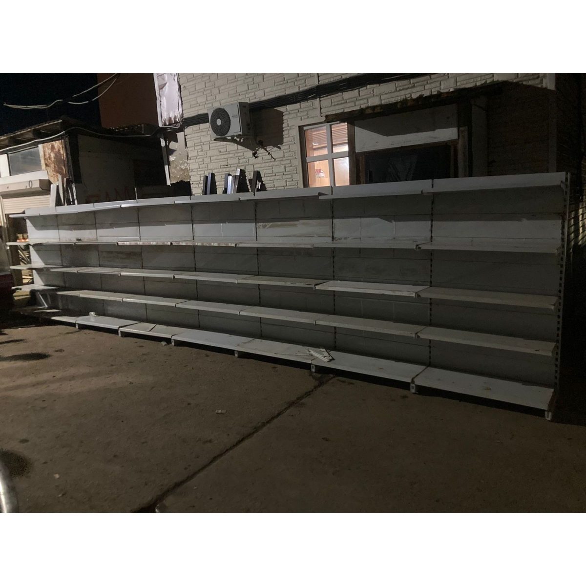 Купить Стеллаж торговый пристенный линия тип 32