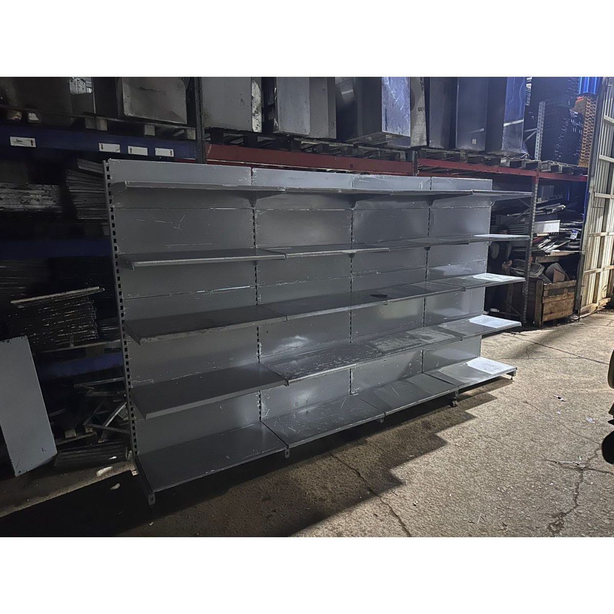 Купить Стеллаж торговый пристенный линия тип 34