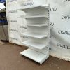 Купить Стеллаж торговый белый 103/183 5п40 основание 50