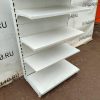 Купить Стеллаж торговый белый 103/183 5п40 основание 50