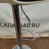 Купить Стул барный Кокос кожа белый