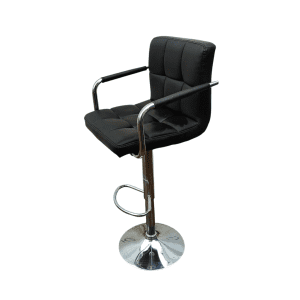 Купить Стул барный Манго кожа черный