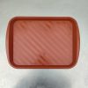 Купить Поднос 43/30.5 пластиковый коричневый