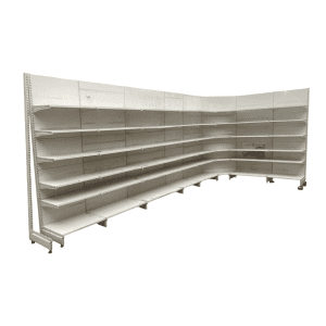 Купить Стеллаж торговый пристенный тип линия 1