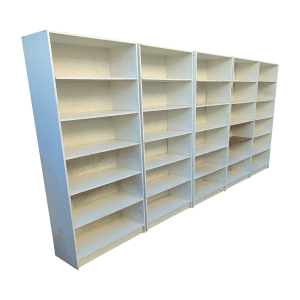 Купить Стеллаж линия 450/40/202 лдсп серый 5 полок (5с90/40/202)