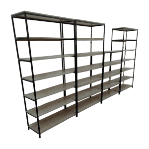 Купить Стеллаж торговый Стронг 400/40/201 бук 7 полок