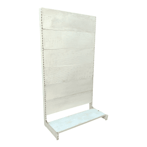 Купить Стеллаж торговый пристенный перфорация 125 см без крюков