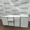 Купить Прилавок линия 275/60/90 лдсп/сталь белый/серый