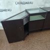 Купить Прилавок линия 350/55/90 лдсп/стекло венге