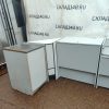 Купить Прилавок линия 385/60/90 лдсп/сталь белый/серый