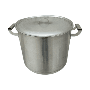 Купить Кастрюля нержавеющая сталь с крышкой 40л д40 в34