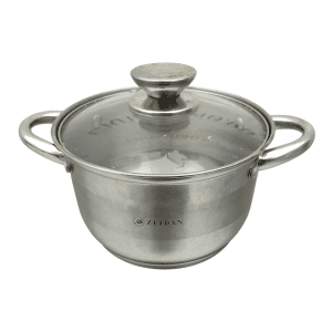 Купить Кастрюля нержавеющая сталь с крышкой 5л д18 в12