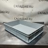 Купить Ящик ПНД серый 60/40/12 см обьем 22 л сплошной с крышкой