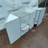 Купить Прилавок линия 225/60/90 лдсп/стекло белый