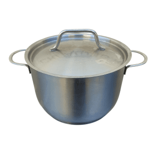 Купить Кастрюля нержавеющая сталь с крышкой 6л д22 в15