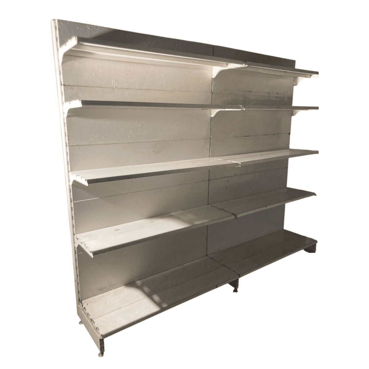 Стеллаж торговый пристенный