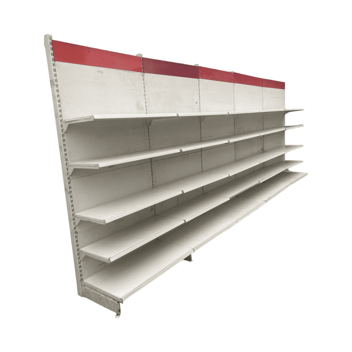 Стеллаж торговый пристенный тип линия 13