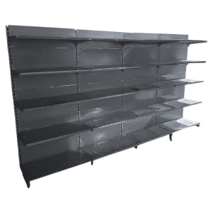 Стеллаж торговый пристенный линия тип 34