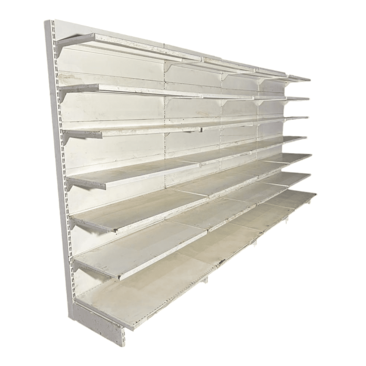 Стеллаж торговый пристенный линия тип 57