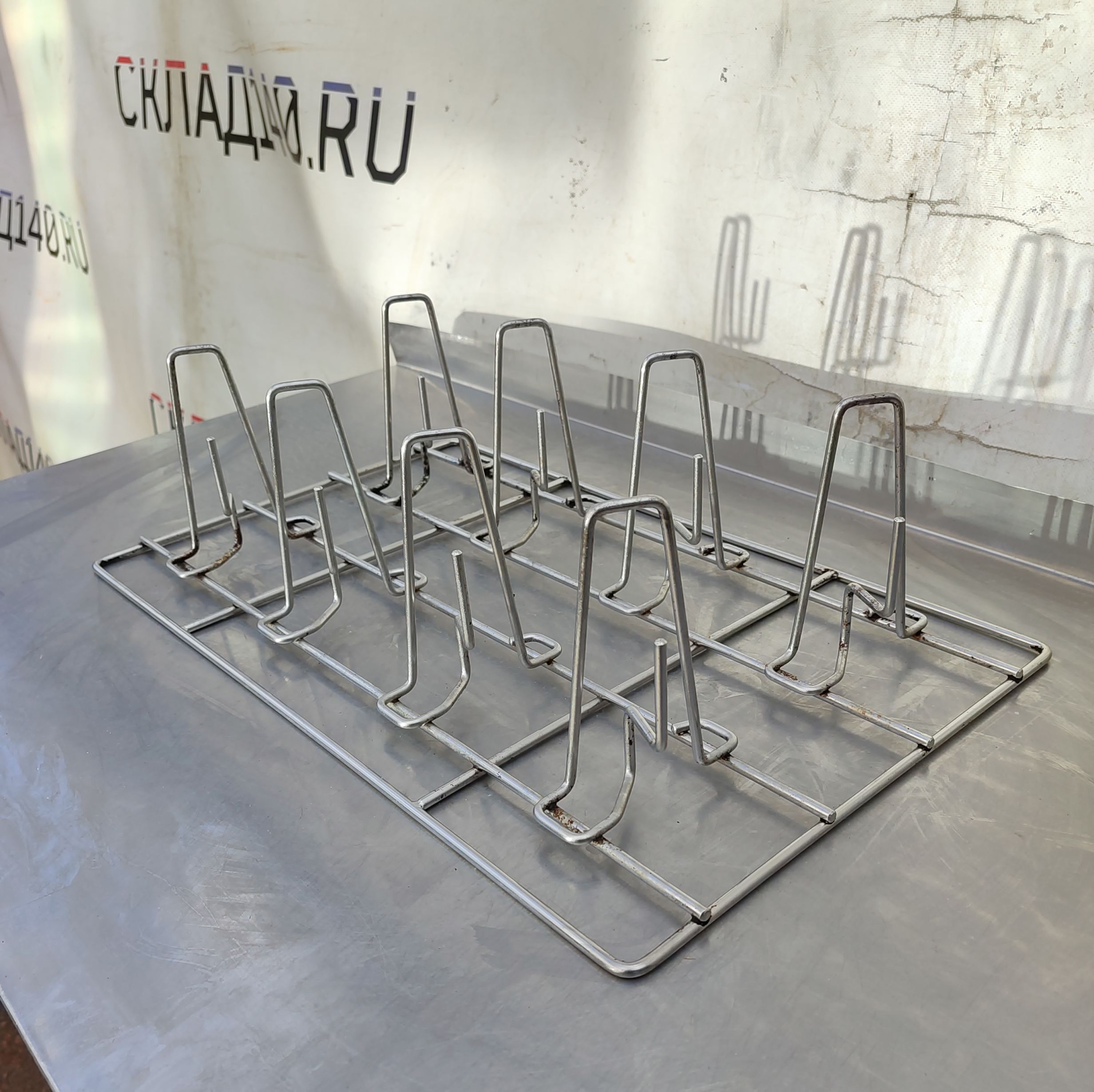 Купить Решетка Rational GN 1\1 высота 15 для жарки цыплят 8 штырей