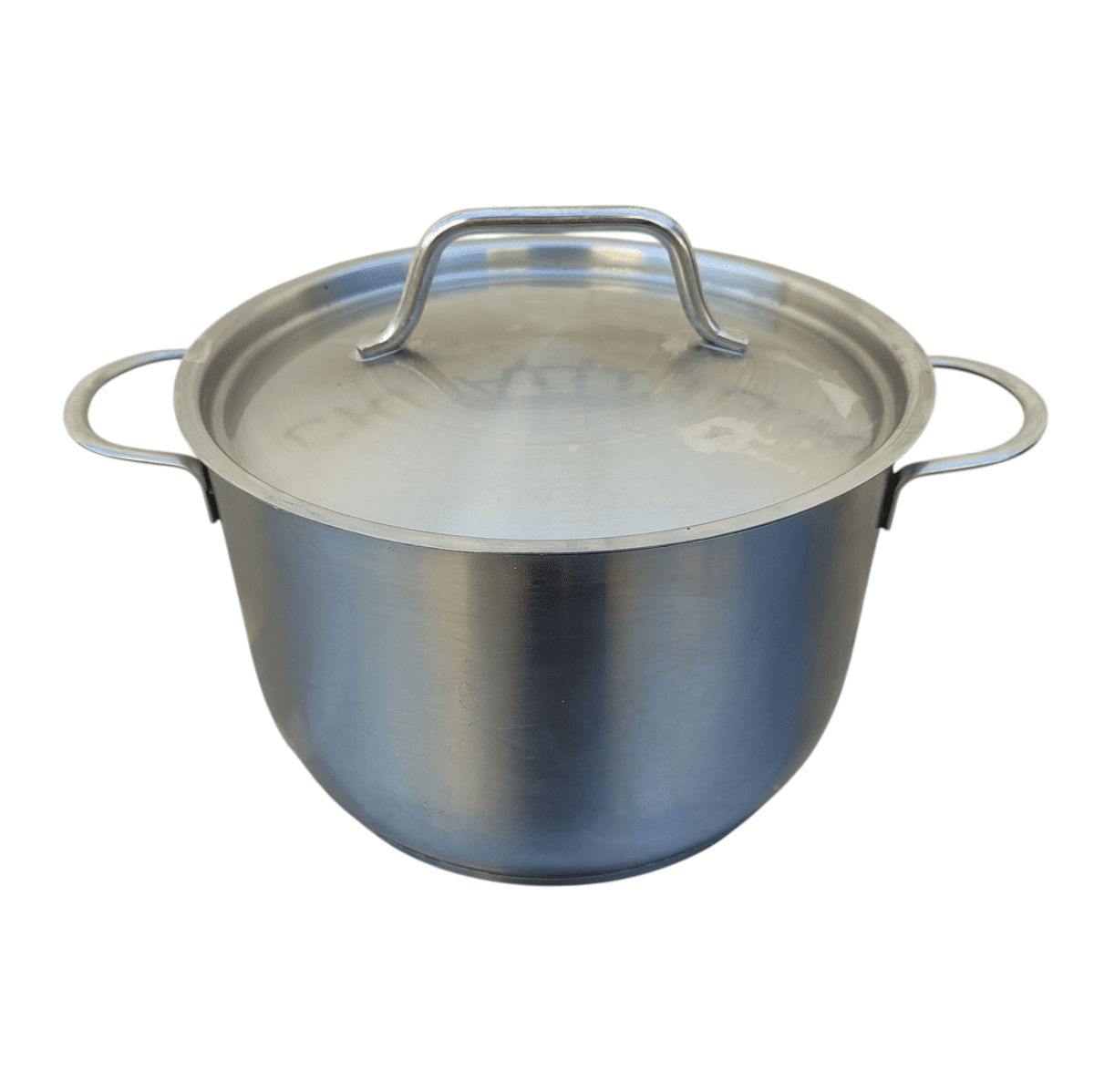 Кастрюля нержавеющая сталь с крышкой 6л д22 в15