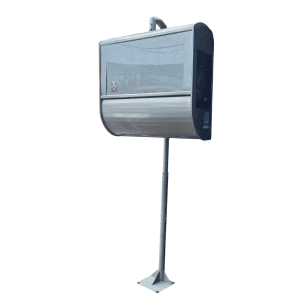 Шкаф для сигарет 90/39/90 60 позиций подвесной на стойке 300 сталь пластик