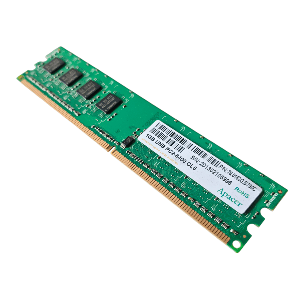 Оперативная память 1gb unb pc2-6400 CL6